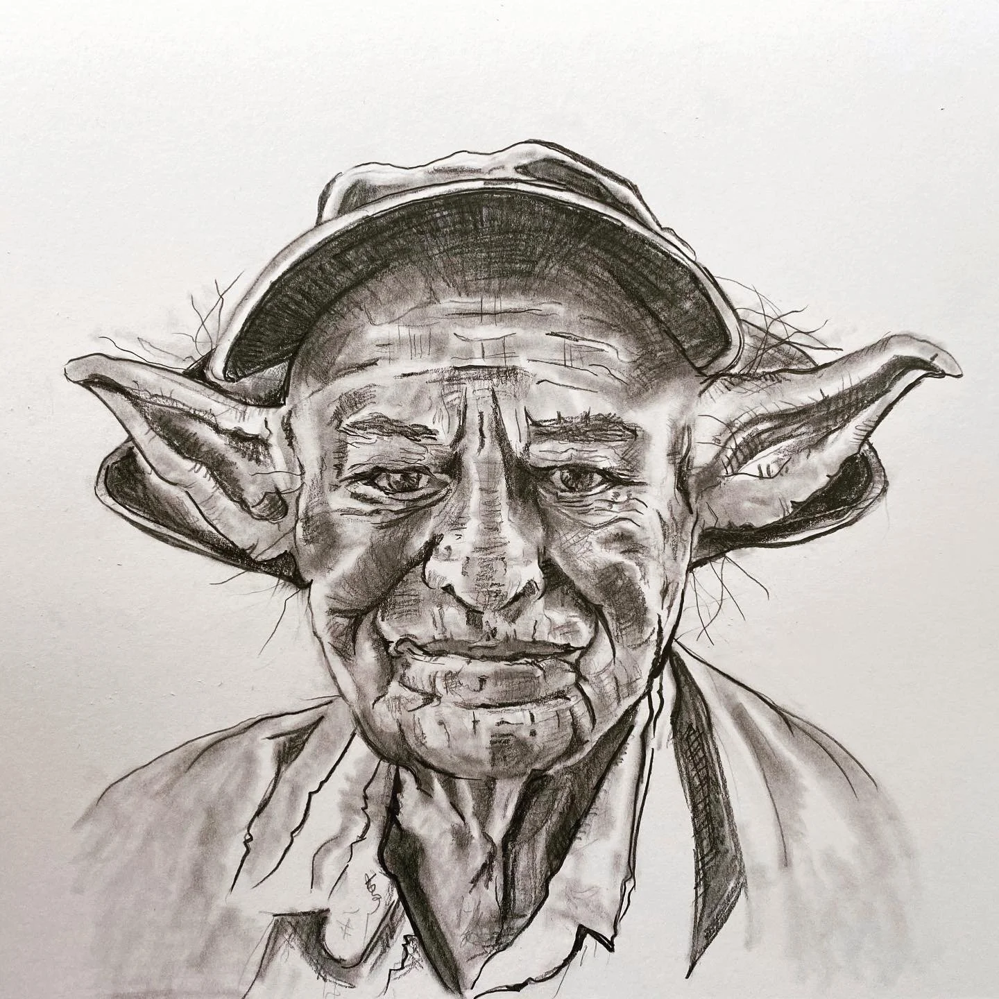 Lefty Kreh Yoda Portrait.JPG