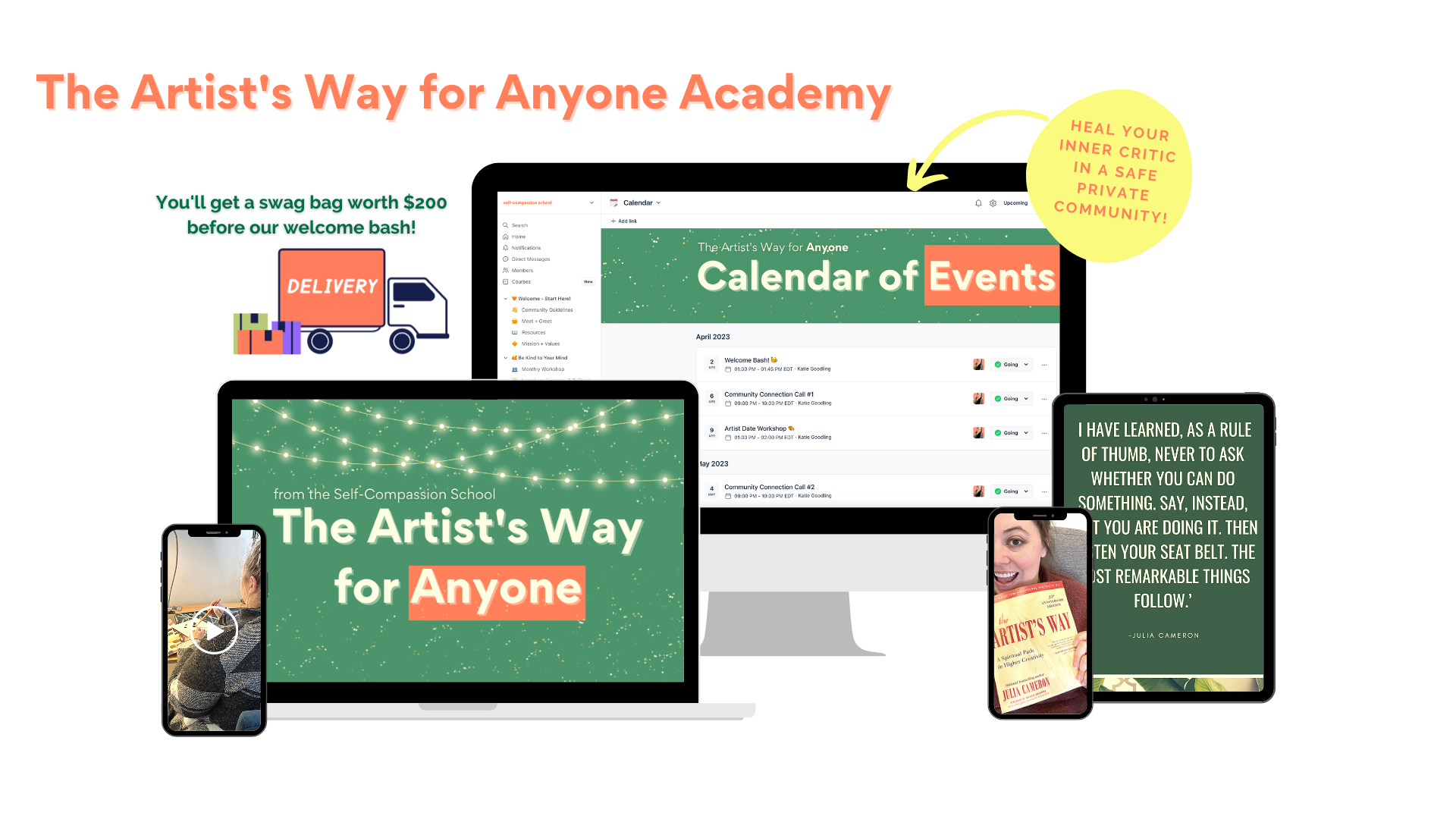 The Lilypad :: Workshops :: The Artist's Way [3 Ways to get this Workshop  FREE!]