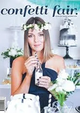Kirri had a photoshoot featured in Confetti Fair Magazine