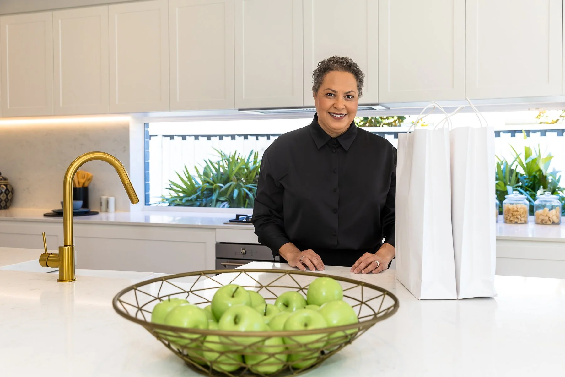 Kitchens in display homes in Box Hill make for amazing branding photography locations