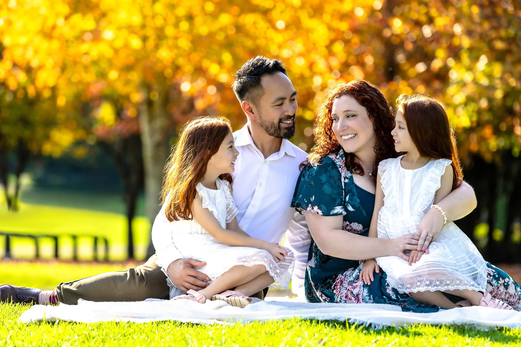 A family photoshoot at Fagan Park in the Hills Distrcit of Sydney
