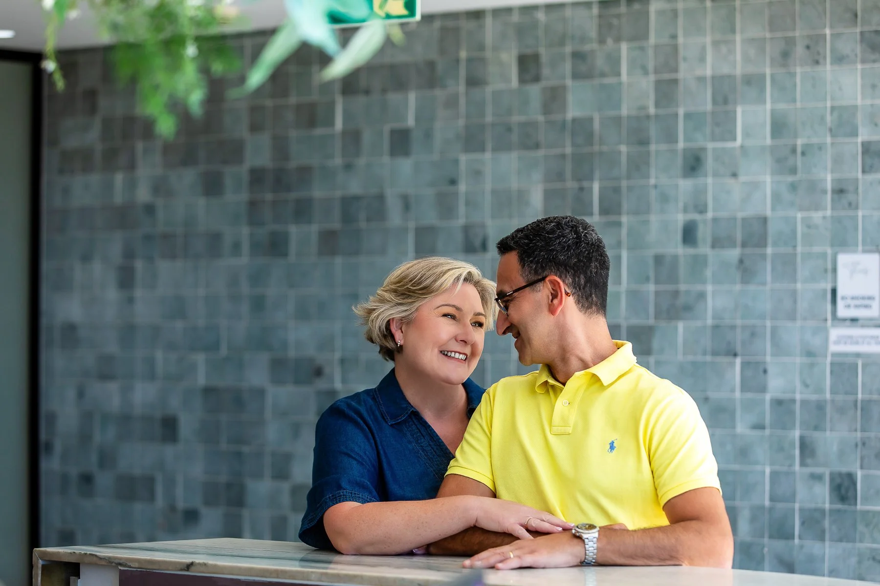 The deck upstairs is a great place for some different lifestyle branding shots at the Astina Suites in Penrith Sydney