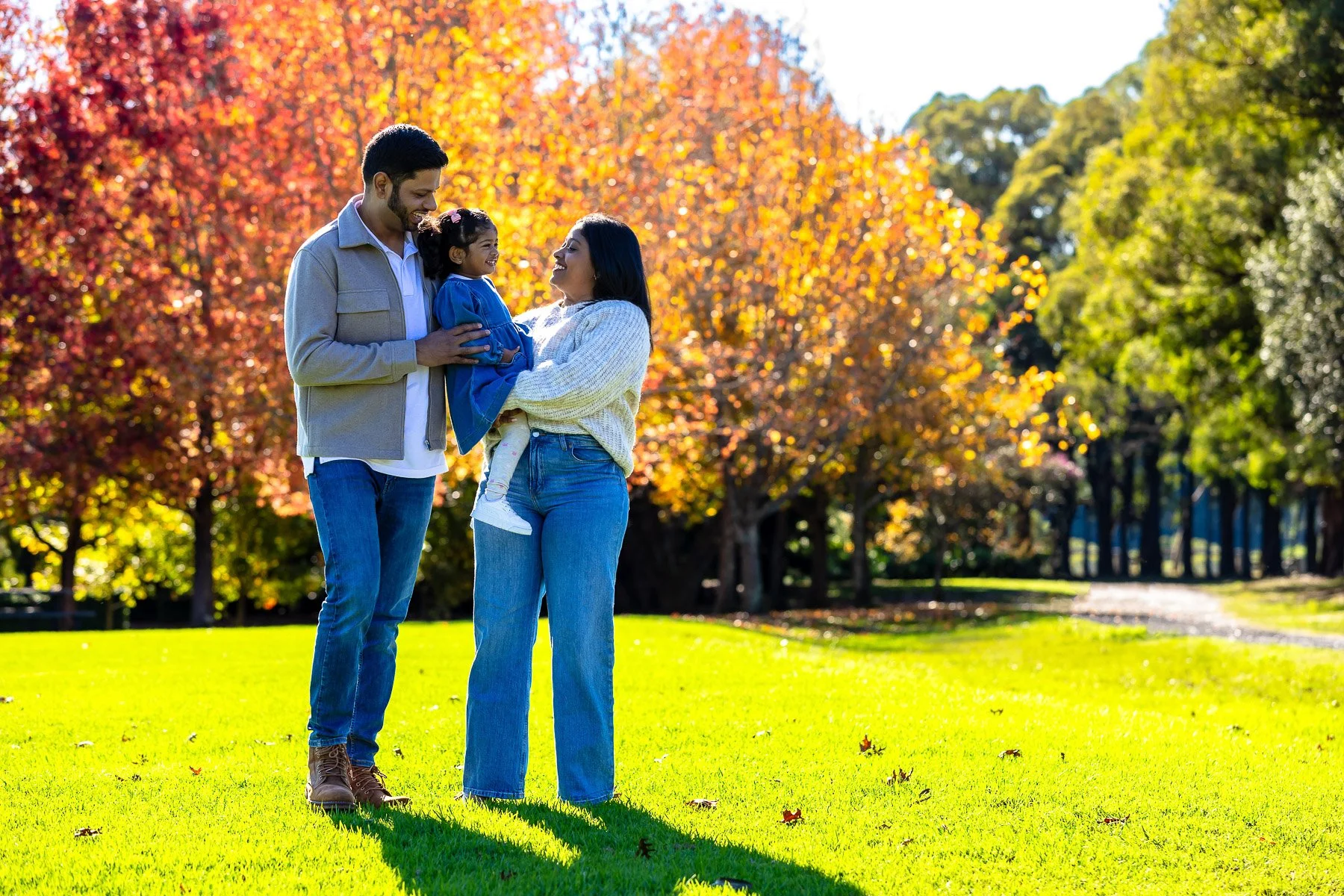 A family photoshoot at Fagan Park in the Hills Distrcit of Sydney