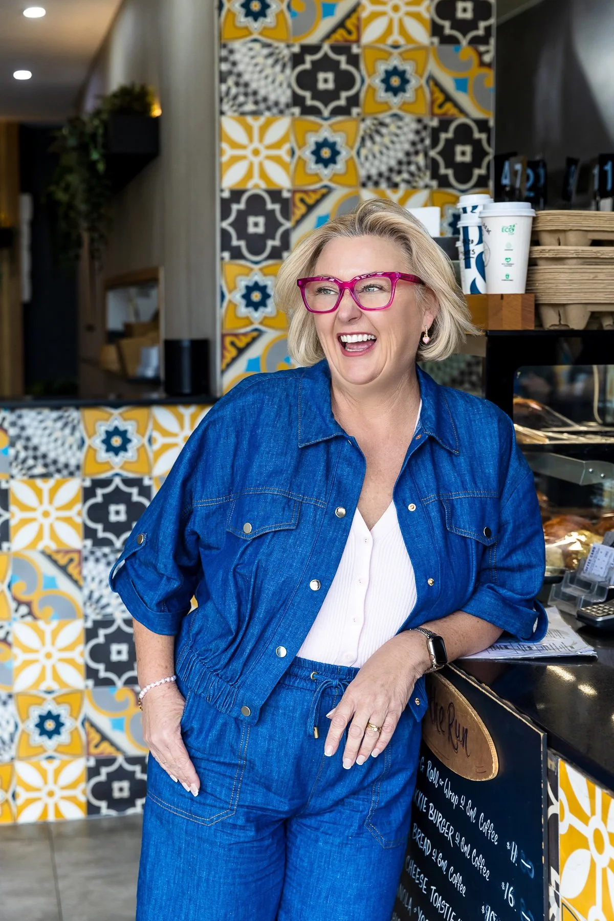 Cafe Cicheti & Co in Schofields in the Hills District had a great vibe for branding photography