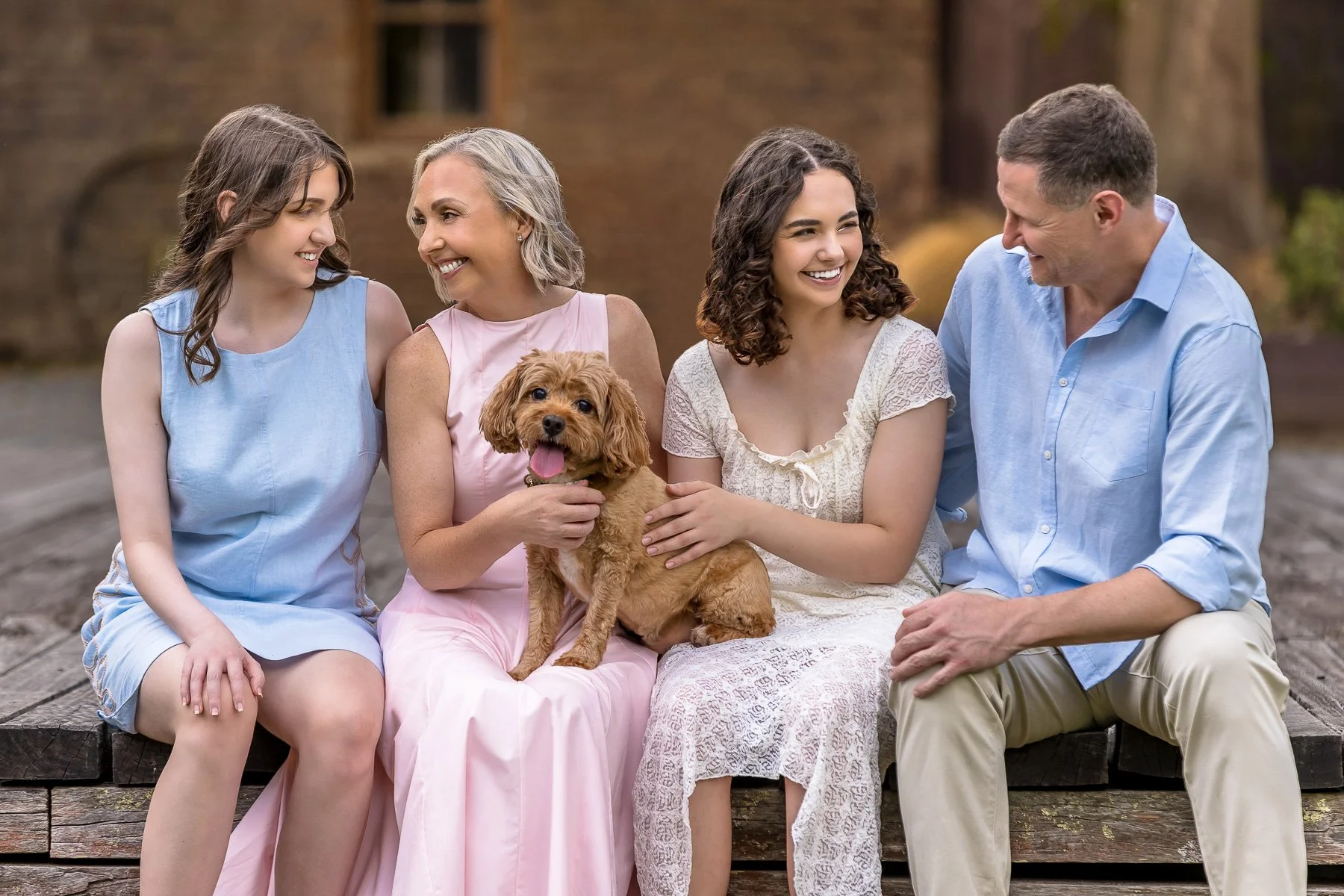 A family photoshoot at Fagan Park in the Hills Distrcit of Sydney