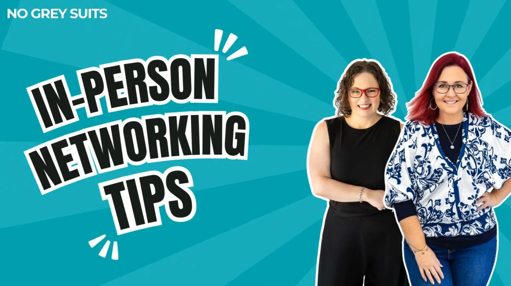 Kirri was interviewed on the No Grey Suits Podcast talking about networking