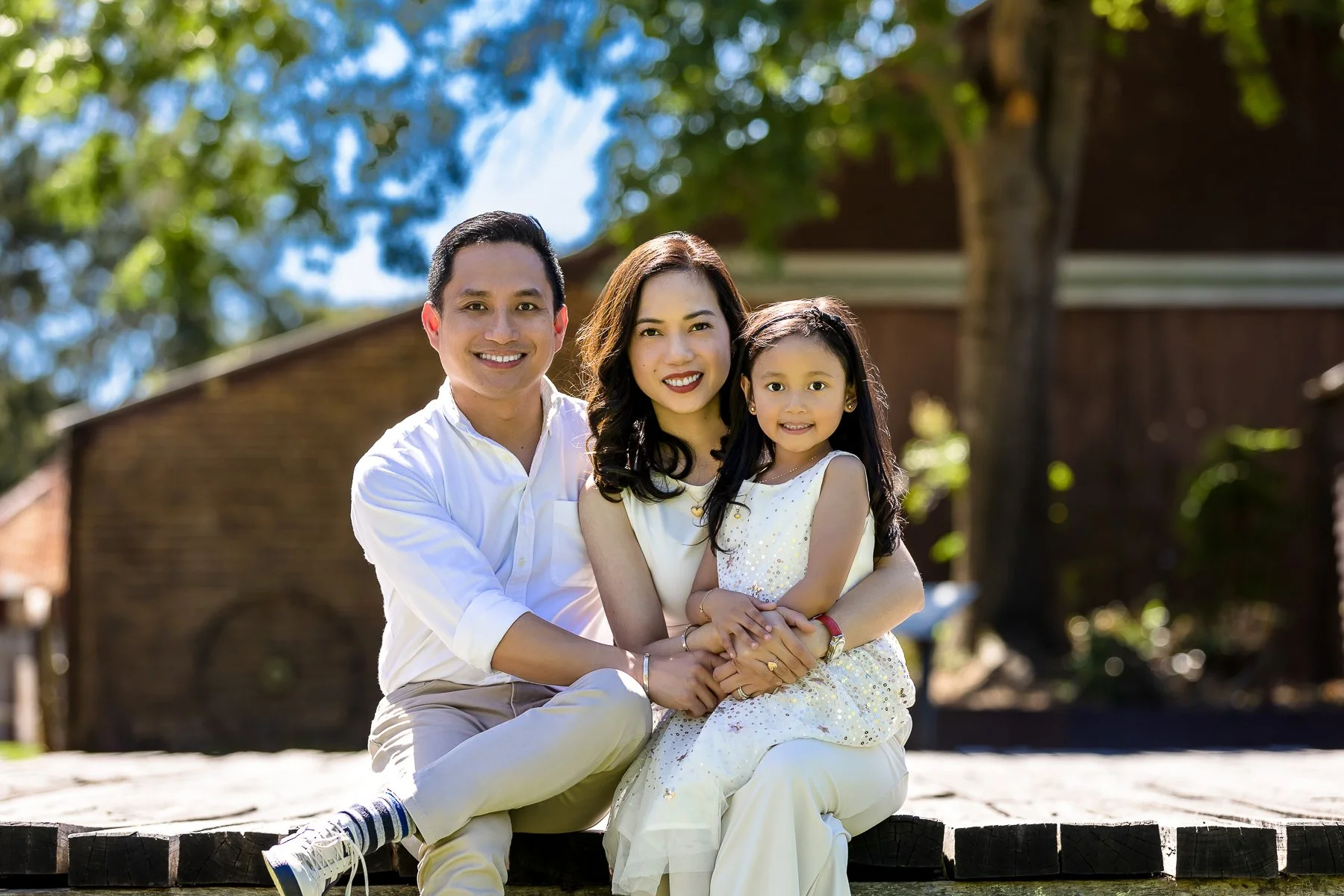 A family photoshoot at Fagan Park in the Hills Distrcit of Sydney