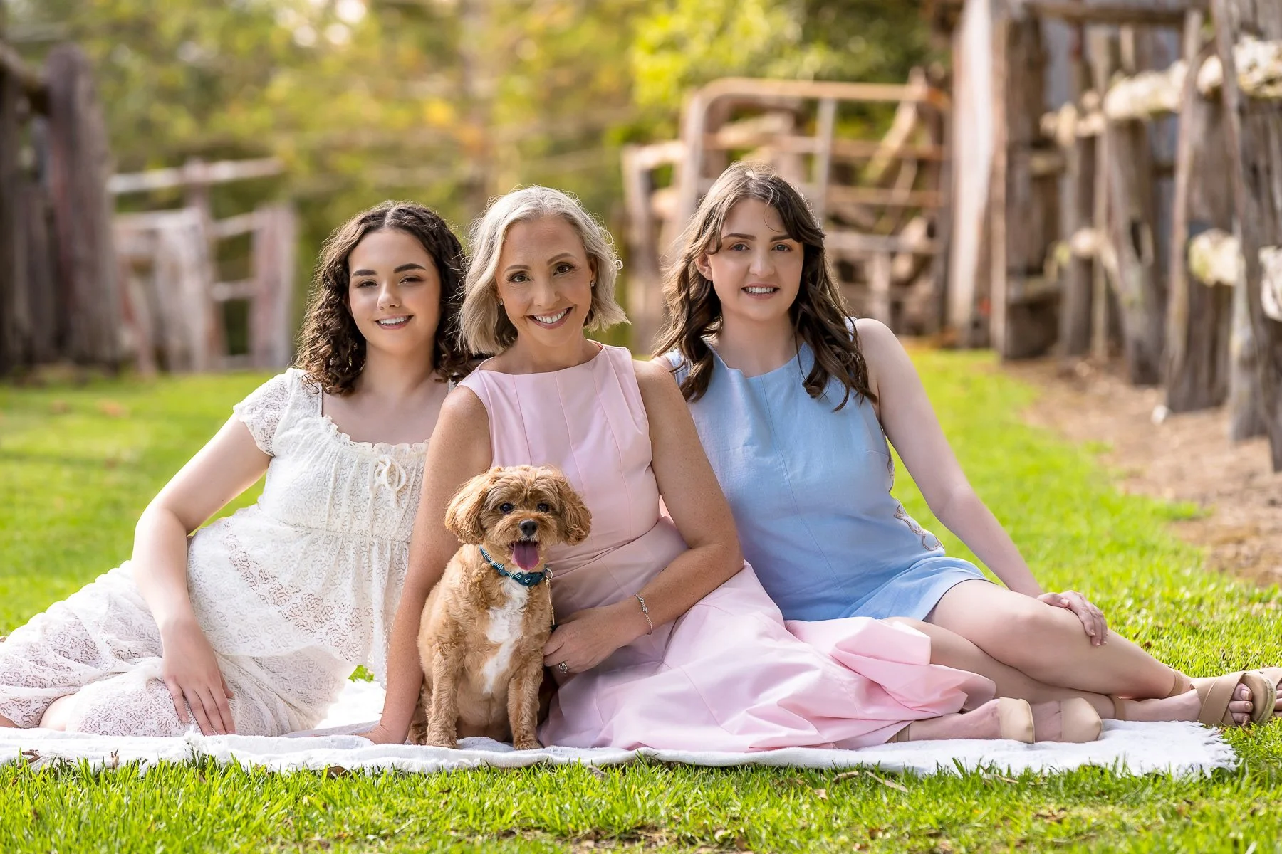 A family photoshoot at Fagan Park in the Hills Distrcit of Sydney