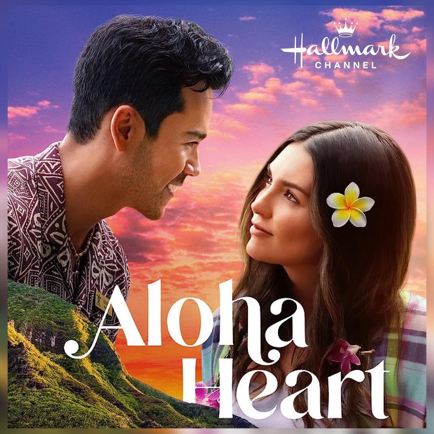 Coming soon ‼️ @kanoagooz stars in #AlohaHeart premiering Sat July 29 at 8/7c on @hallmarkchannel ☀️🏝️🩵