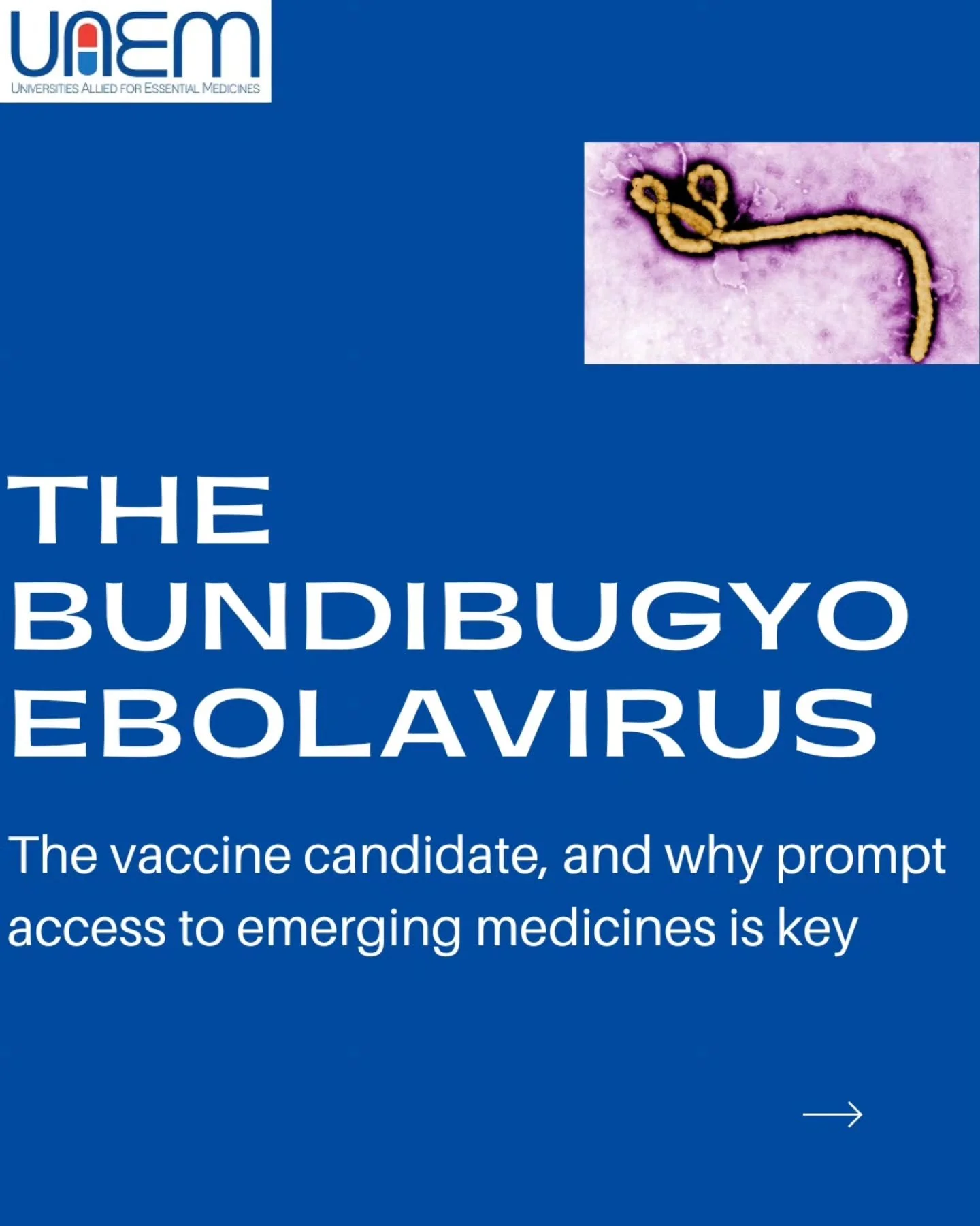 We're exploring the importance of prompt access to medicines in one of the most rapidly developing viral outbreaks of this year - swipe to learn more