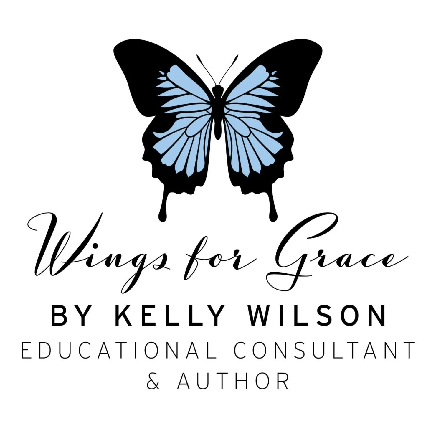 Wings for Grace by Kelly Wilson Logo