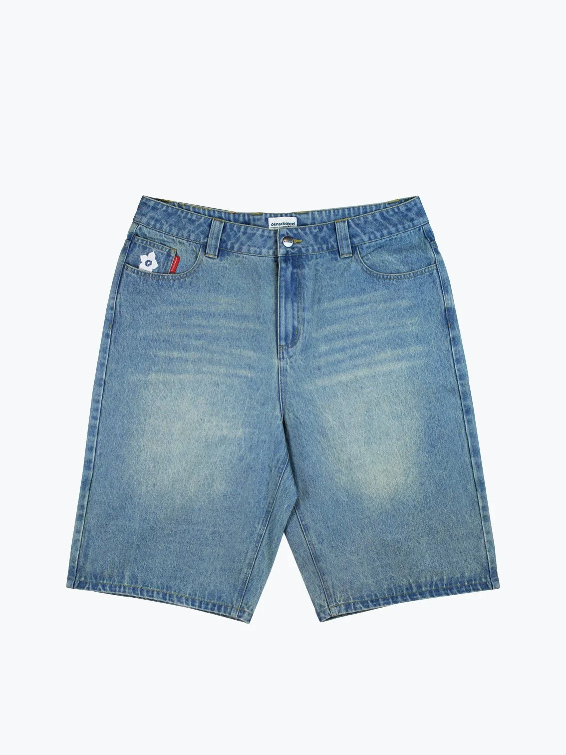 knackered, wide leg jorts