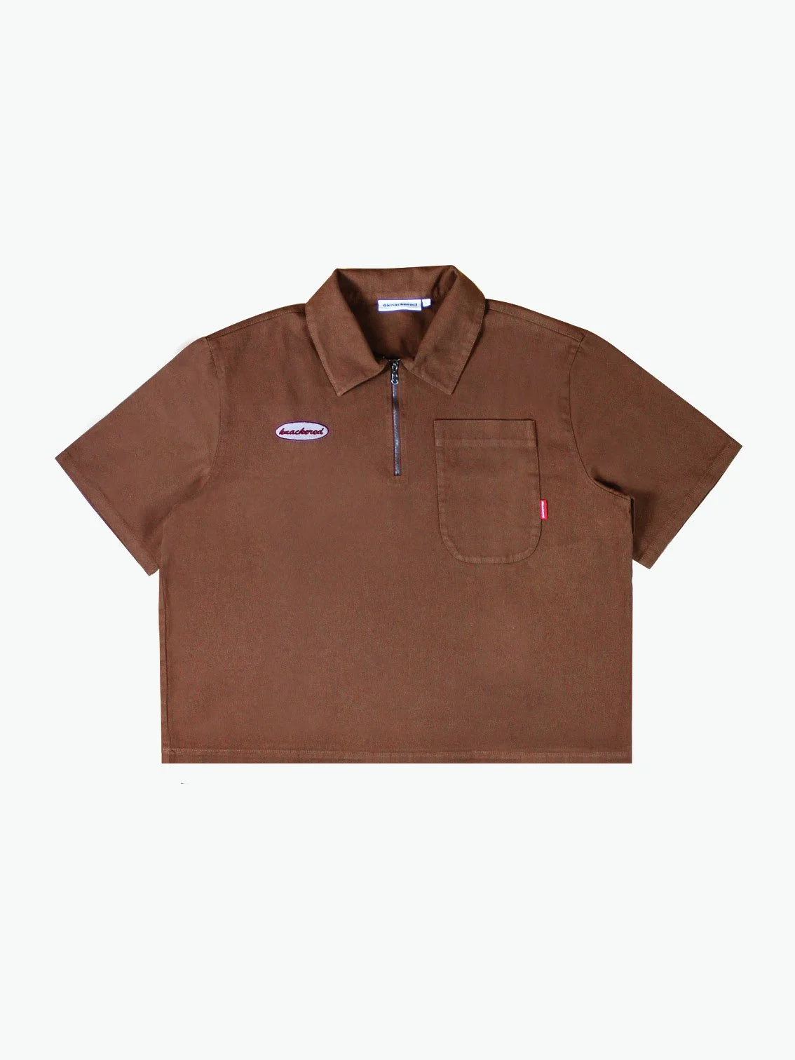 drowsy work shirt, chocolate