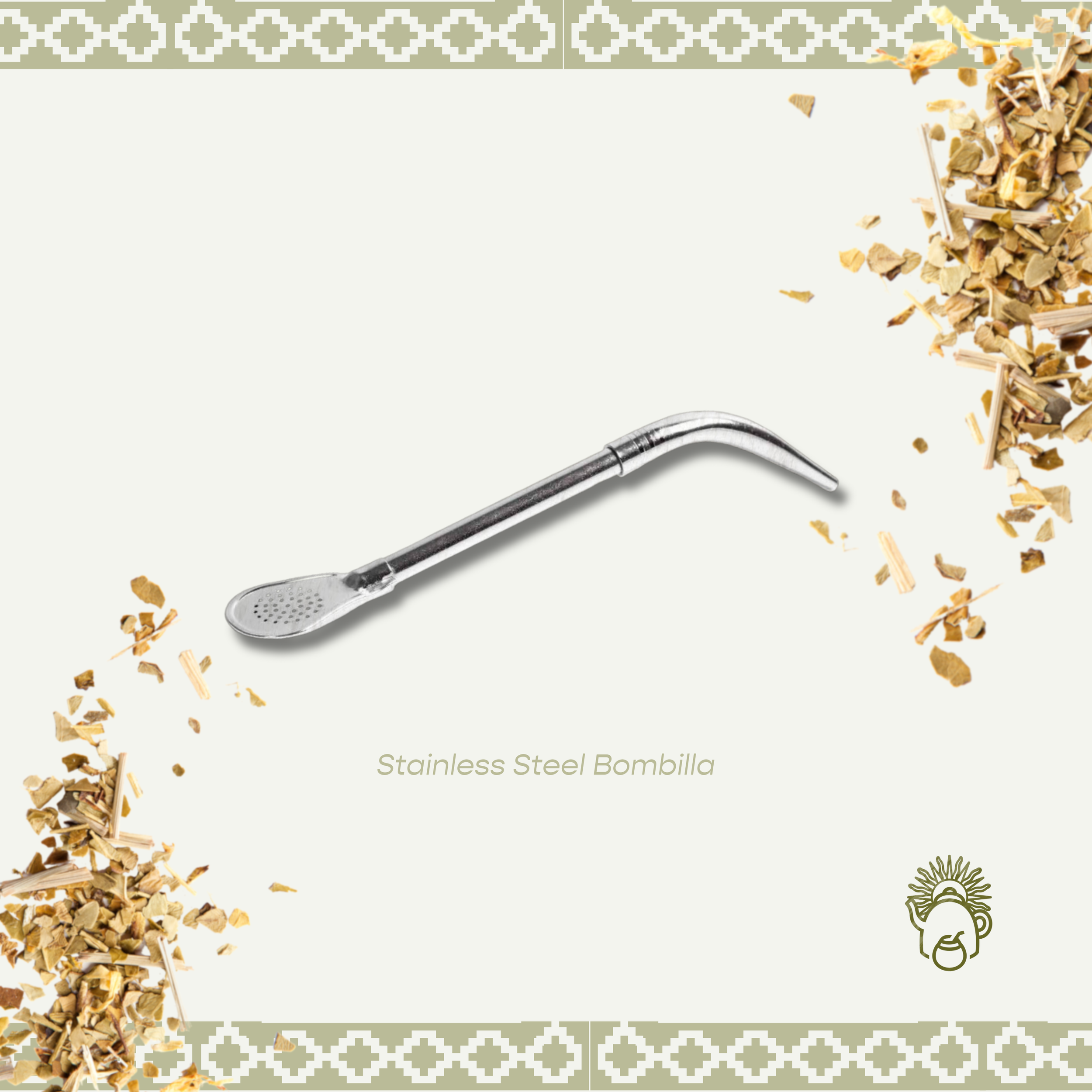 Stainless Steel Bombilla