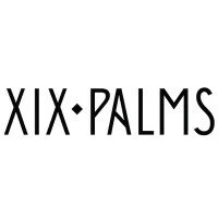 XIX Palms logo with stylized text and a dot between XIX and Palms