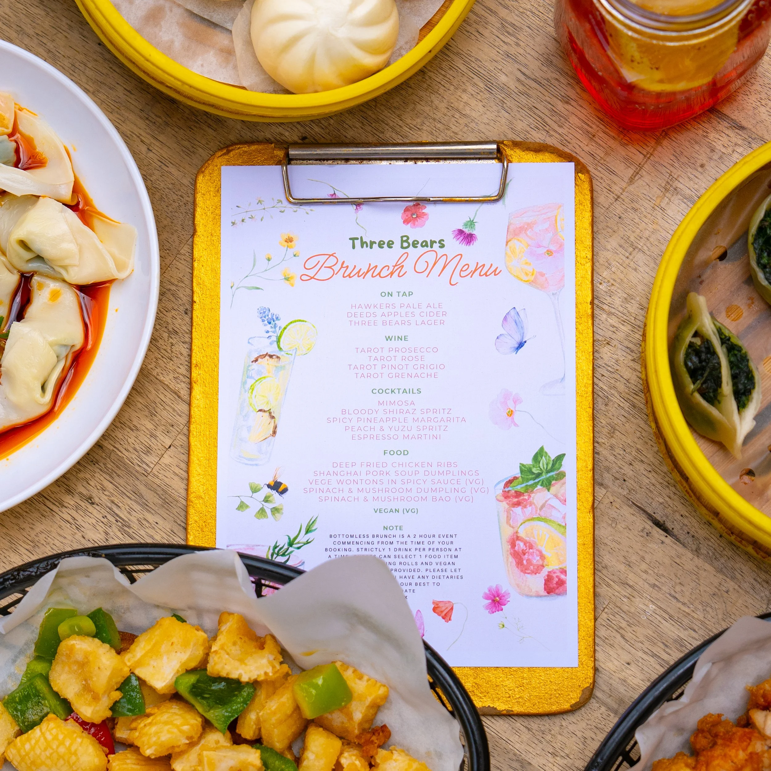 Goldilocks Three Bears Boozy Brunch