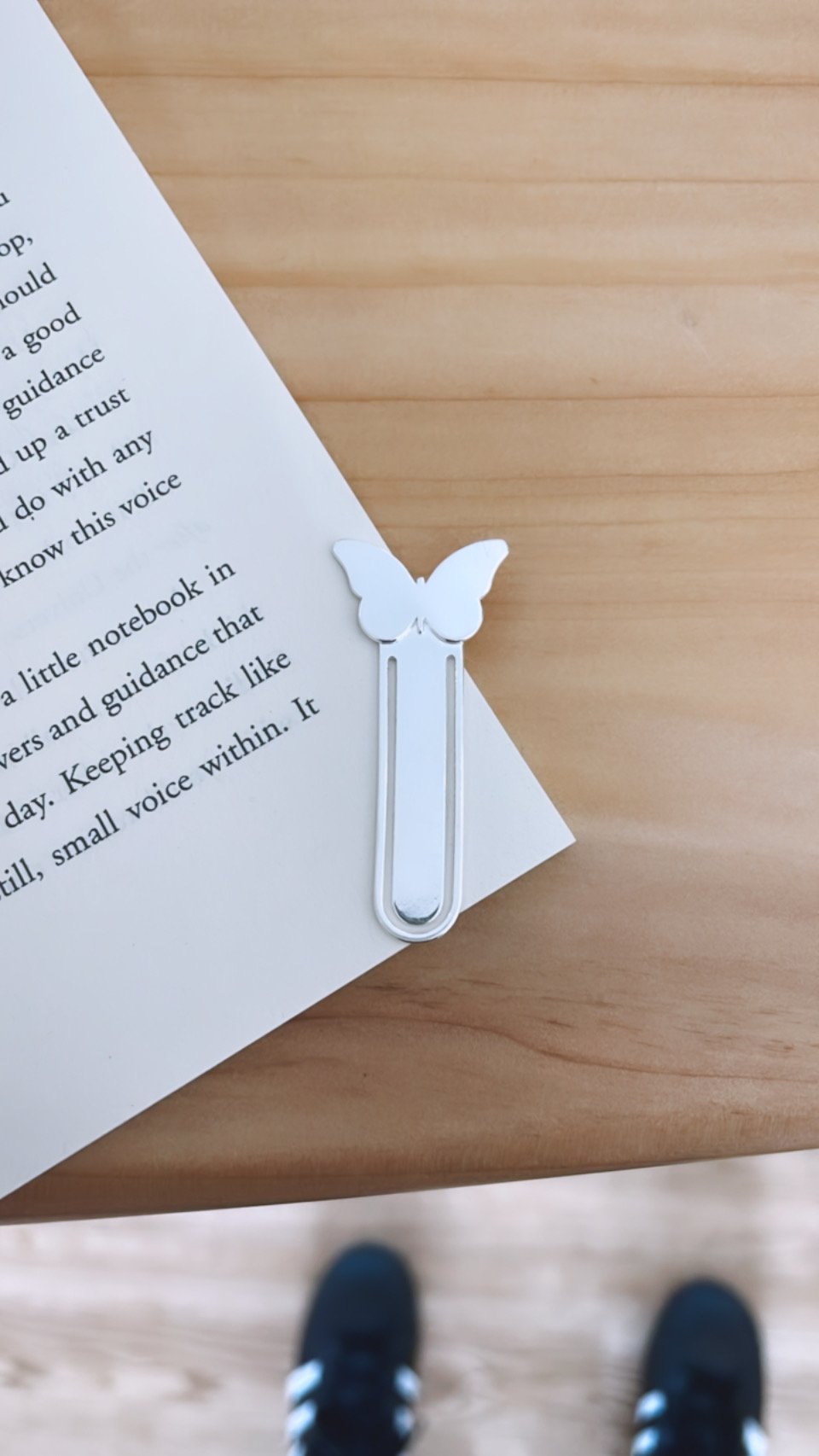 Butterfly Book Mark 925 Sterling Silver