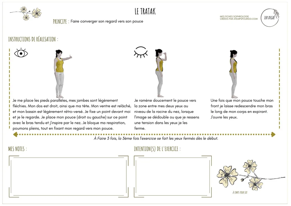 Fiches illustrées relaxations dynamiques illustrées des 4 premiers