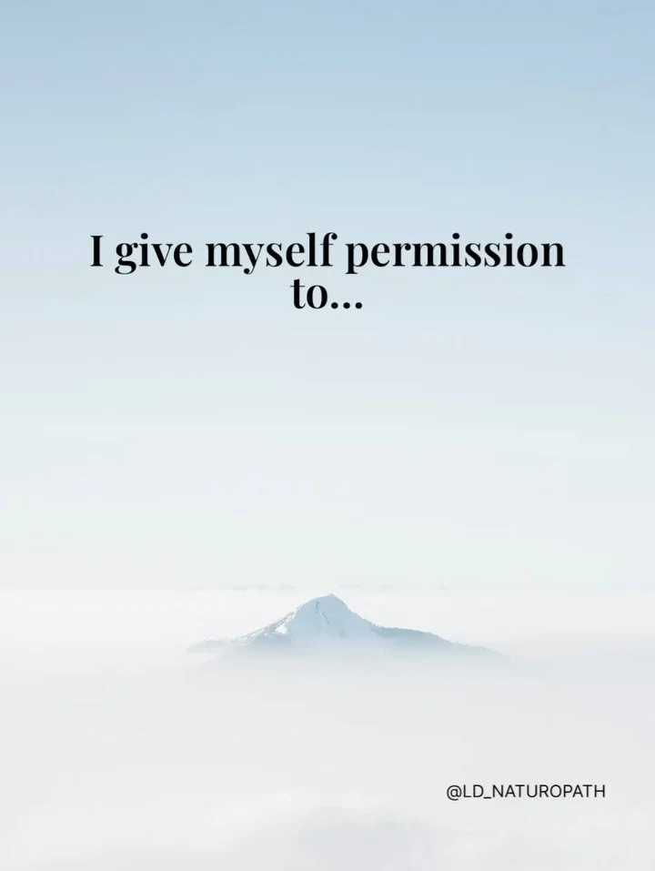 I really struggle to give myself permission to slow down especially when it comes to switching off from my work as a naturopath.

But after being unwell this week, I had to let go a little. I rested more. I asked for help. I did less. And honestly&he