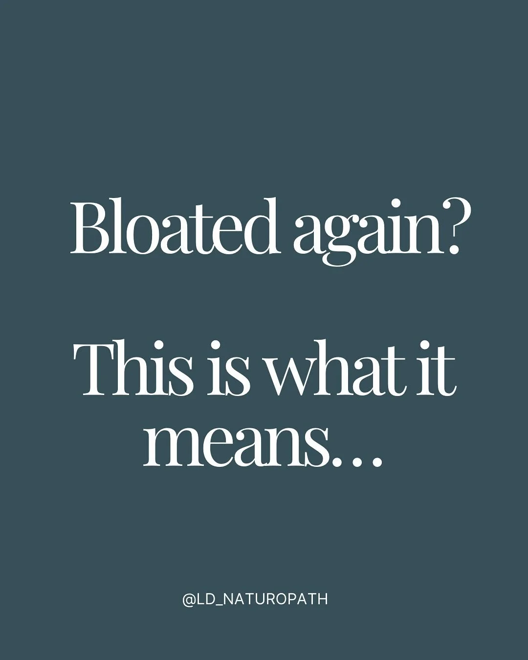 If you&rsquo;re often bloated and can&rsquo;t figure out why, it&rsquo;s not just bad luck or &ldquo;something you ate.&rdquo;

Your bloating is information. The timing of it (during, soon after, or hours later) can reveal where things might be going