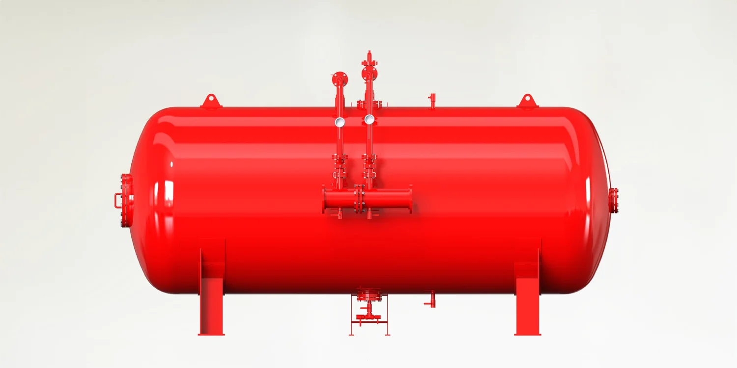 Horizontal Bladder Tank — Angus Fire