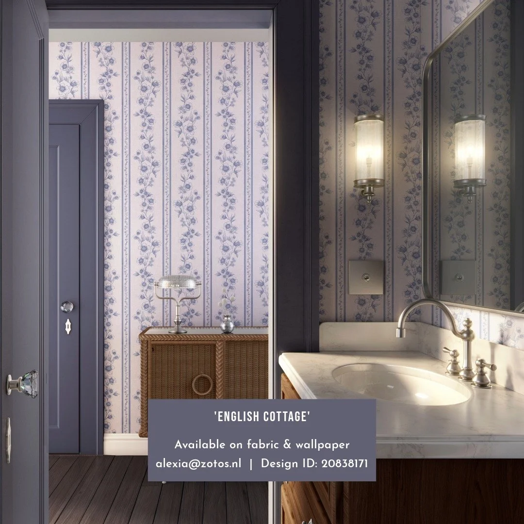 Had fun drawiing again, delicate pencil vibes for this one.

Search for Design ID 20838171 @spoonflower 
or DM me :)