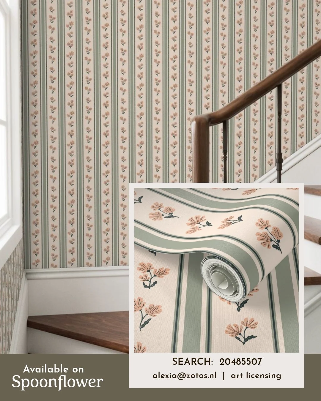 Ascend the stairs in style! Drama can be added, you do you.