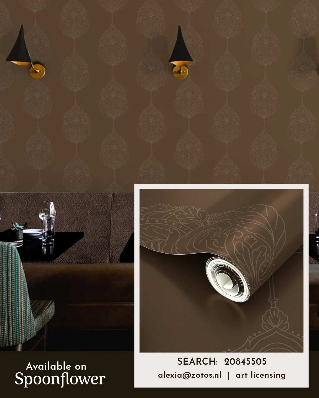 Stunning on the Golden Metallic wallpaper from @spoonflower 

Search for the design ID to see all the possibilities on wallpaper, fabric and home decor.