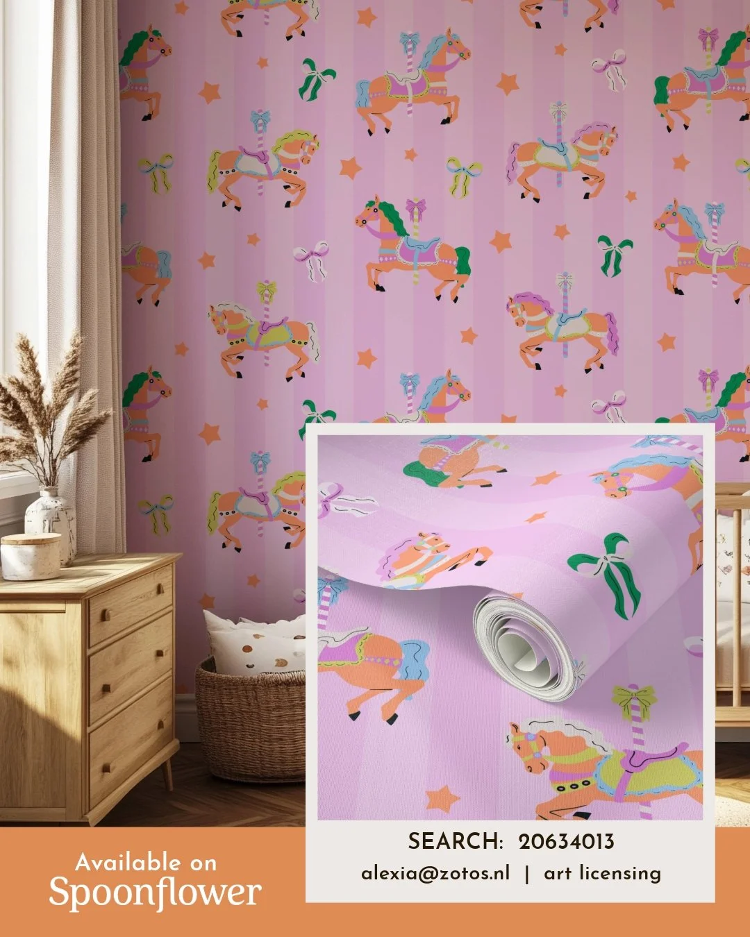 For my quirky horsegirls. Search for design id 20634013 on @spoonflower