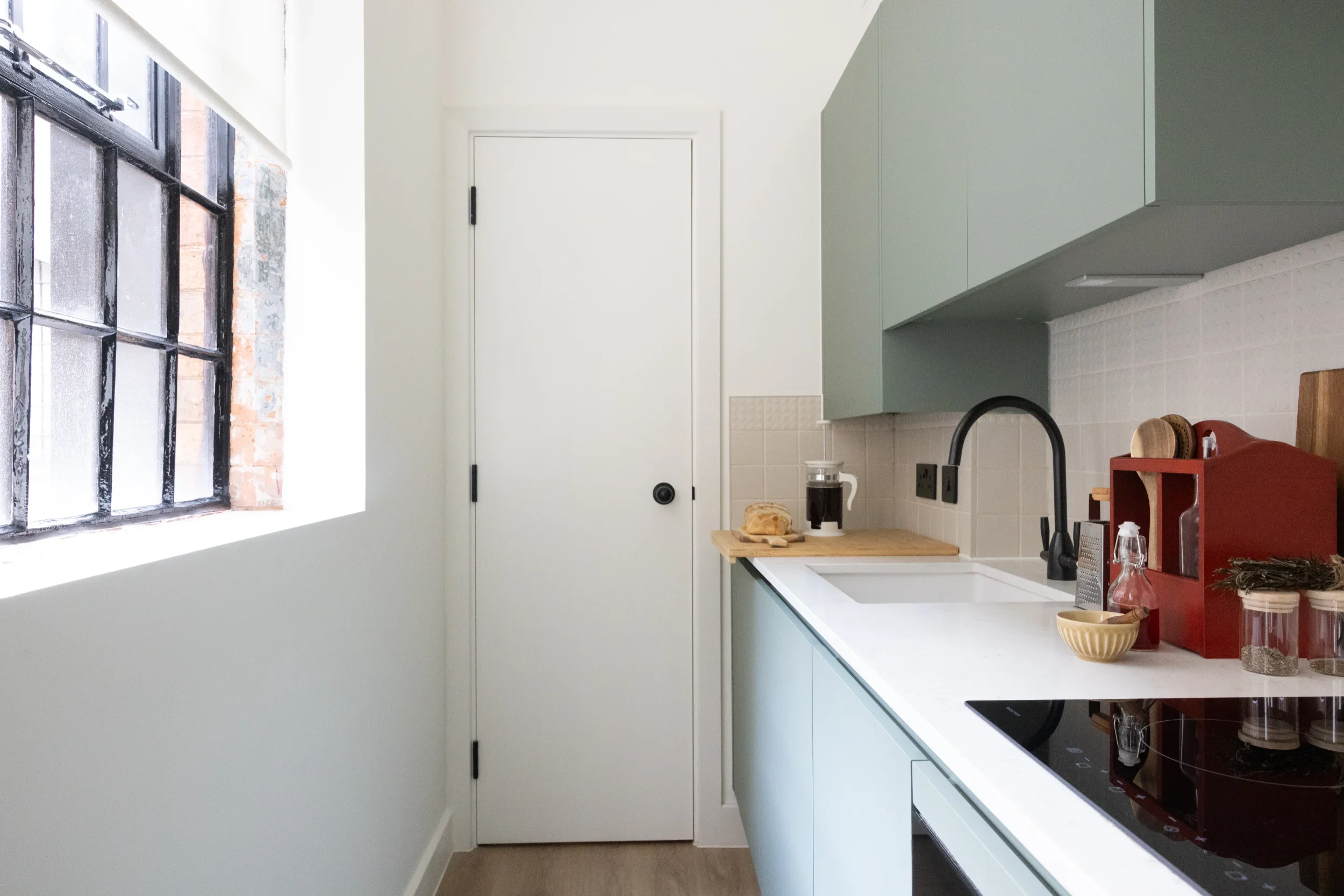 Victorian button factory transformed into a 29-apartment building. Interior design by San Stae.