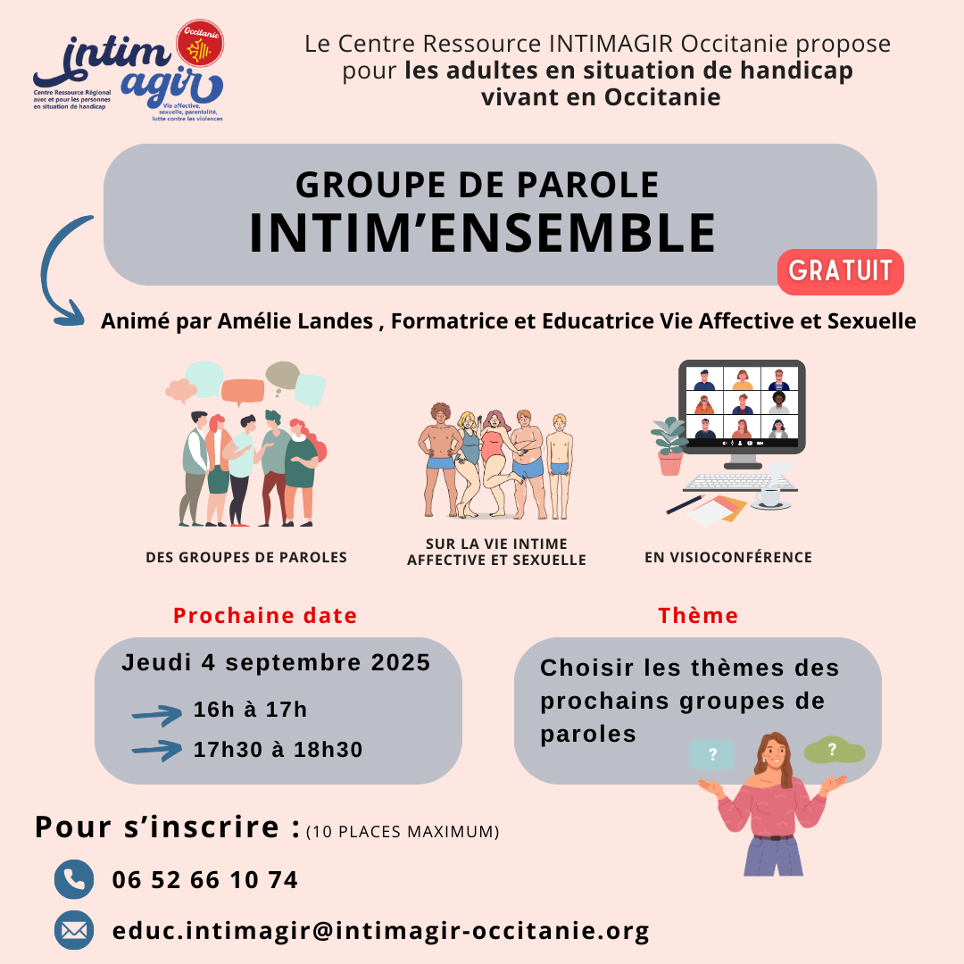 Groupe de parole Intim'Ensemble