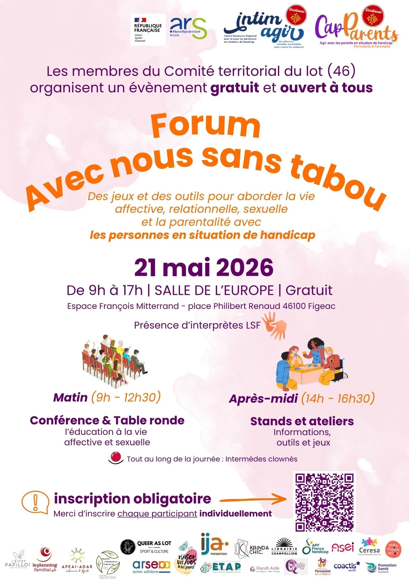 Forum "Avec nous sans tabou"