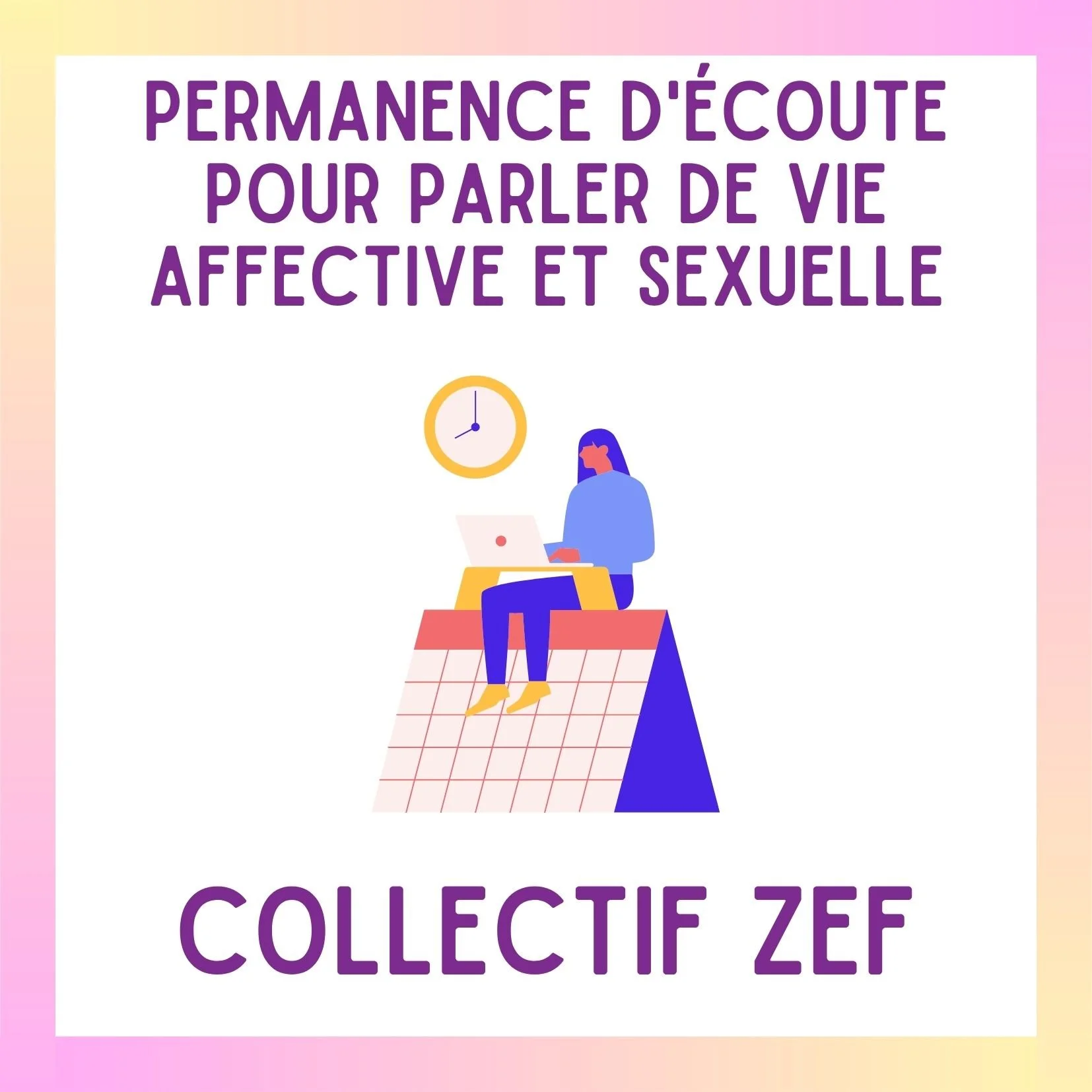 Permanence d'écoute pour parler de vie affective et sexuelle