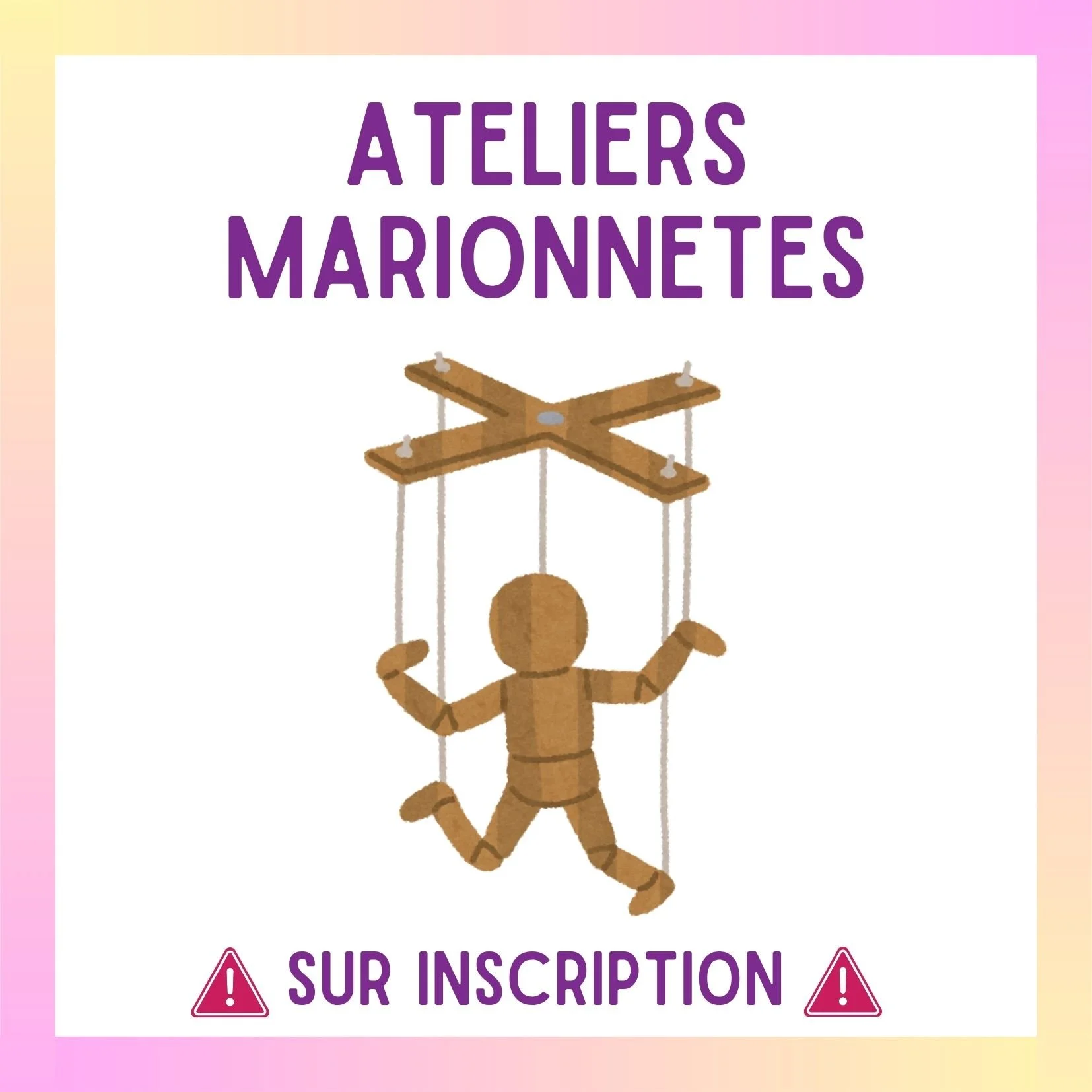 Ateliers Marionnettes - Collectif ZEF