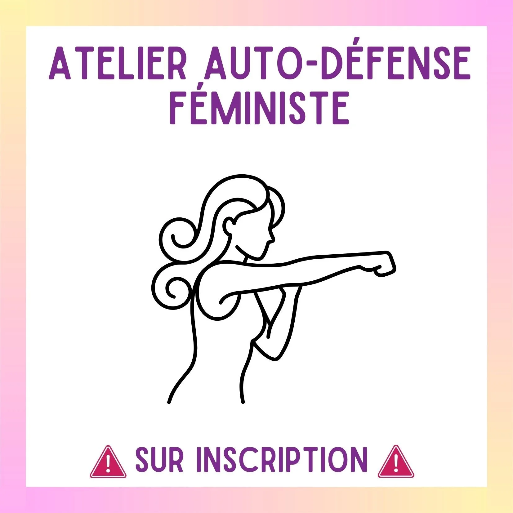 Atelier d'auto-défense féministe - Collectif ZEF
