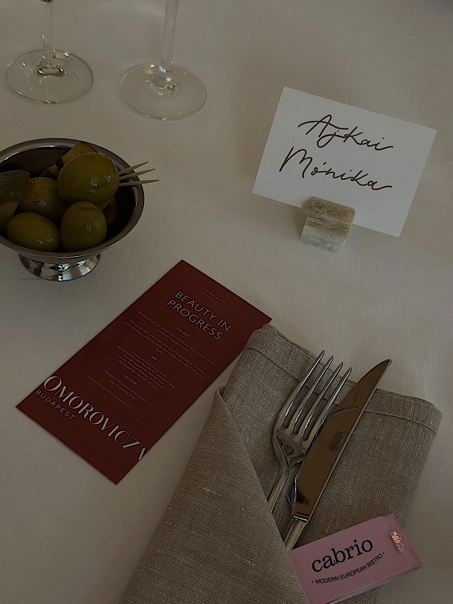 BEAUTY IN PROGRESS  DINNER BY OMOROVICZA

Beauty is so much more, than just cosmetics. It is kindness, joy, love and nurture shared. I received so much the other night: energy, inspiration, and a soul lift by being part of this gathering. And if I su