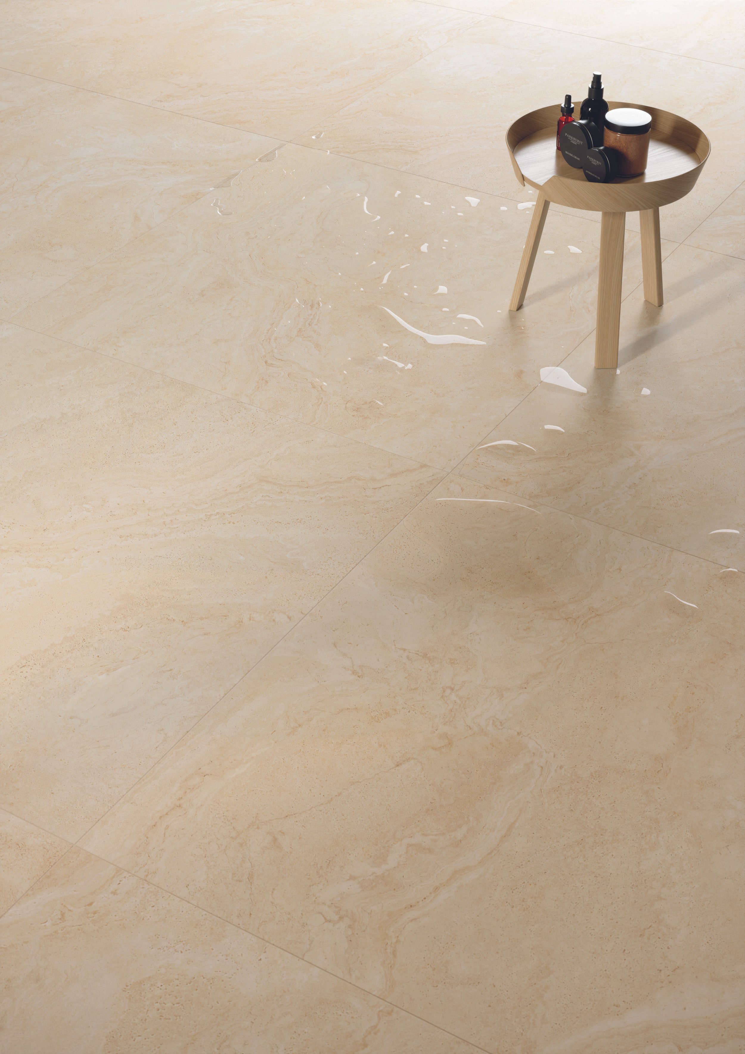 Unique Travertine Cream Minimal Tecnica 120x120 Sgabello.jpg