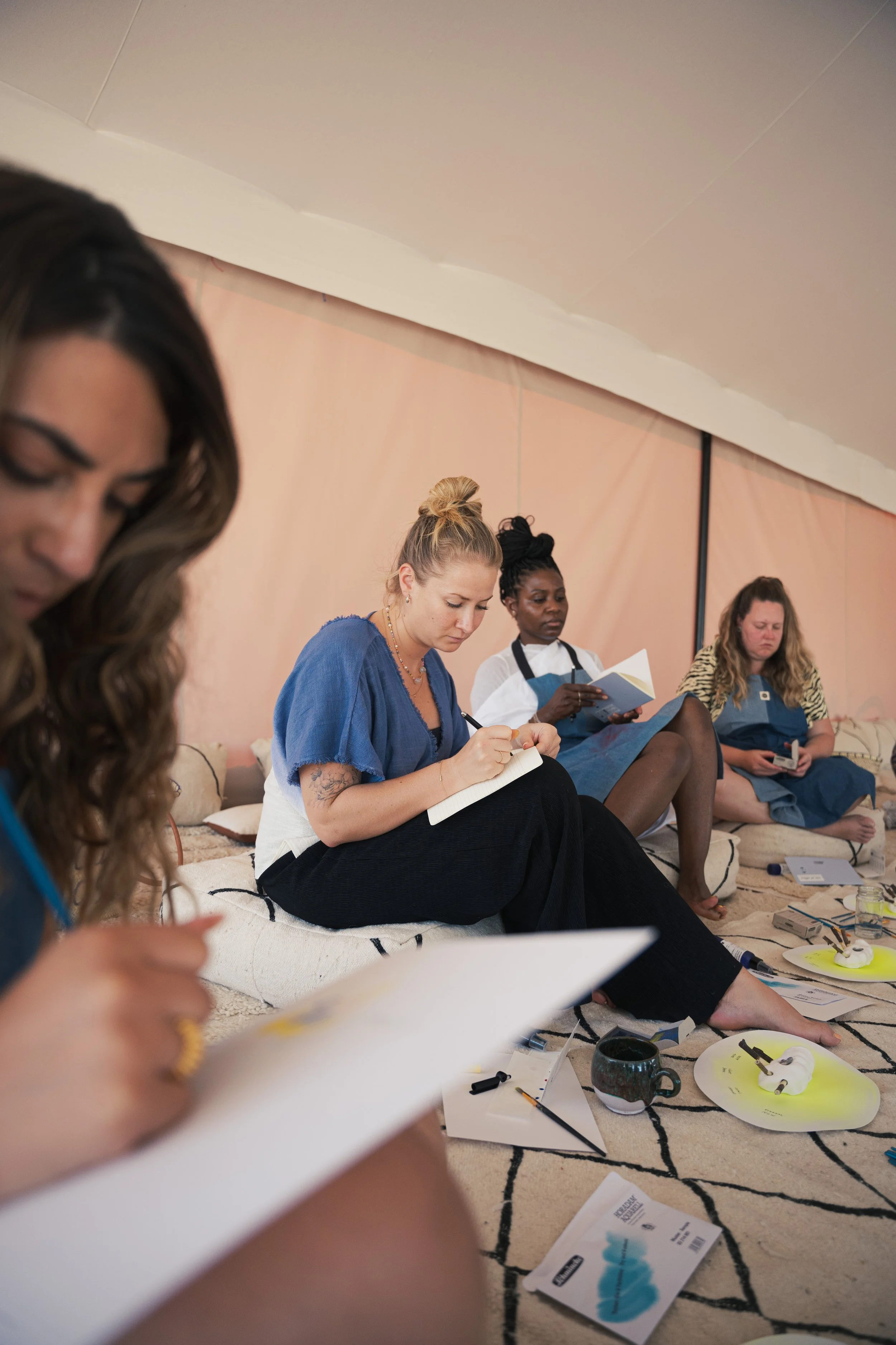 Peek inside Out of Office Creative Retreats.