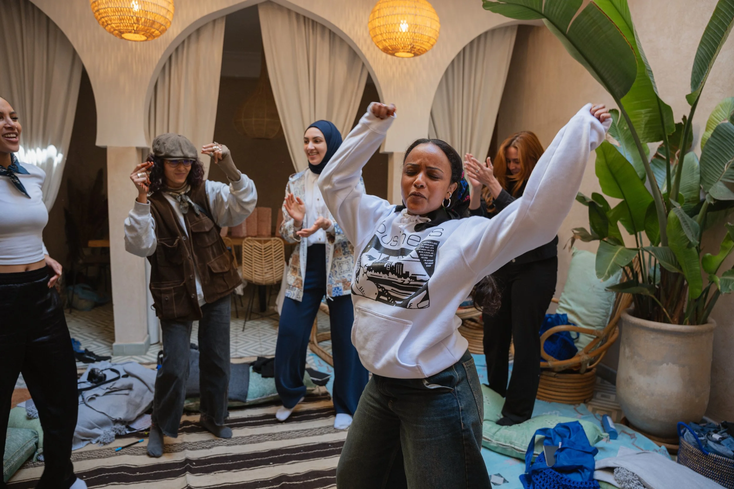 Gallery insights into empowering creative retreats by Out of Office Creative Retreats.