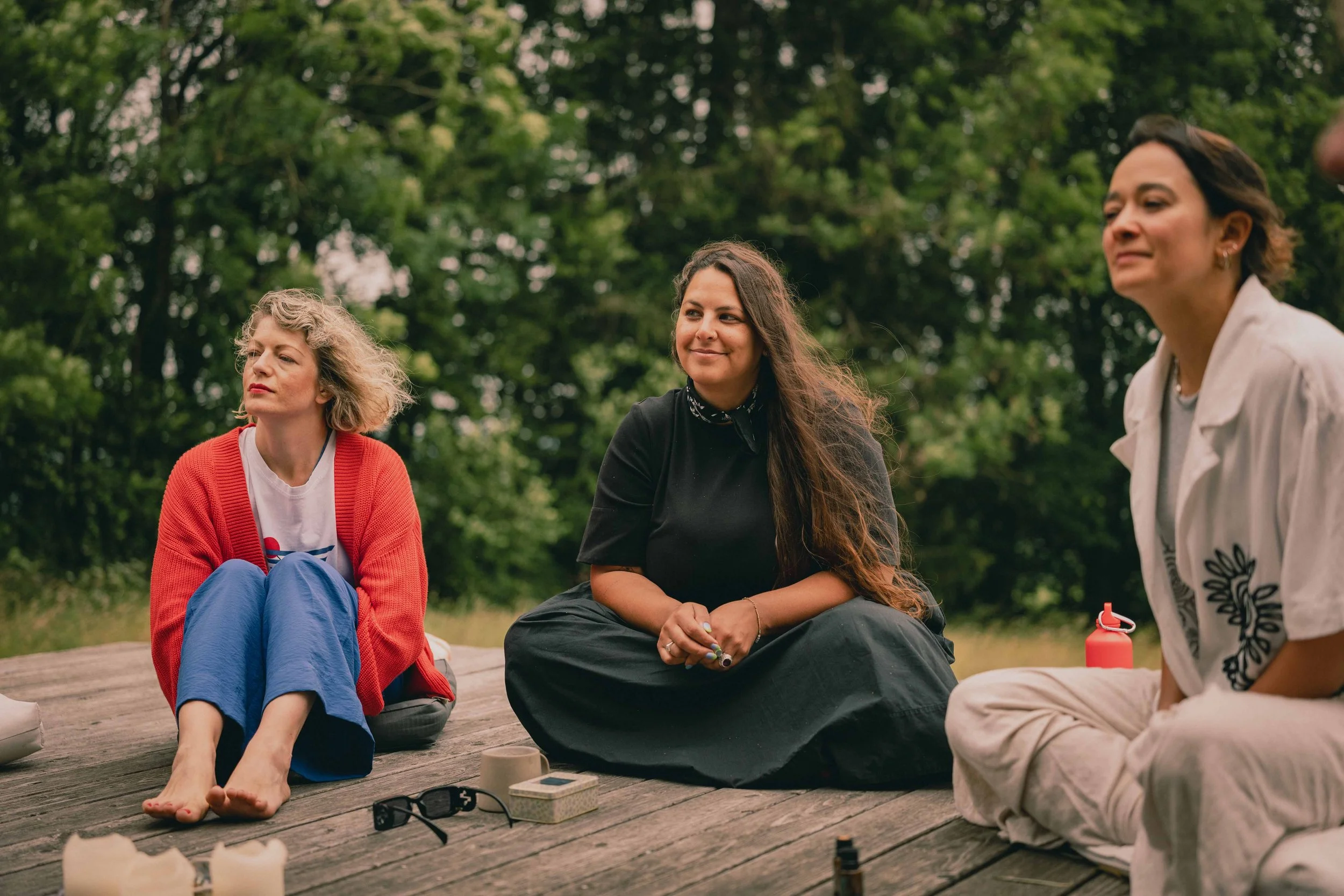 building connections at out of office creative retreat for women