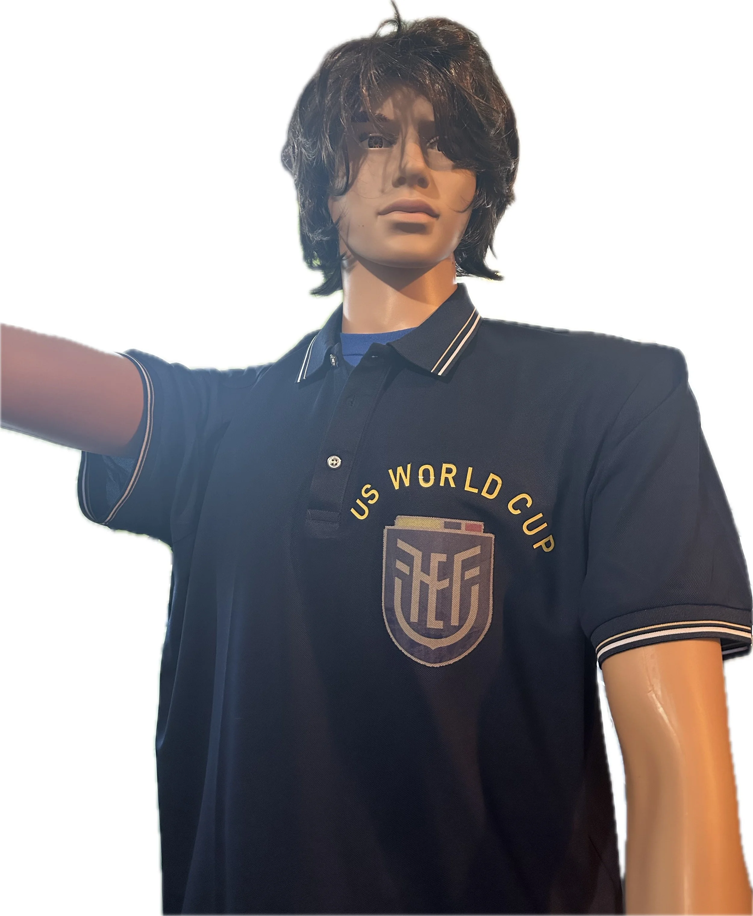 US World Cup Polo shirts available in any size and open to add your favorite World Cup designs. $40.00