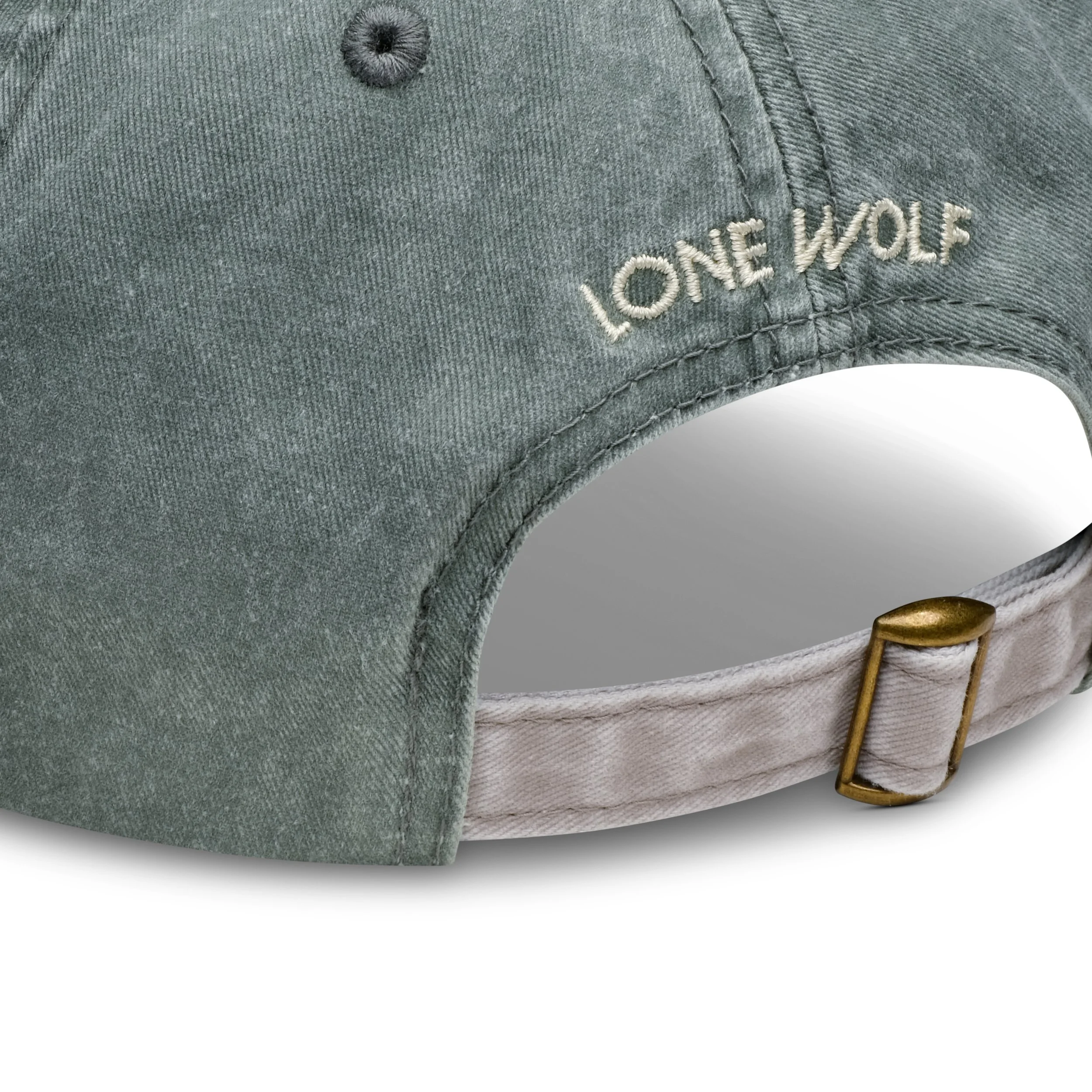 Frontplay_Dad cap_Detail04_DK Green, Stone.jpg