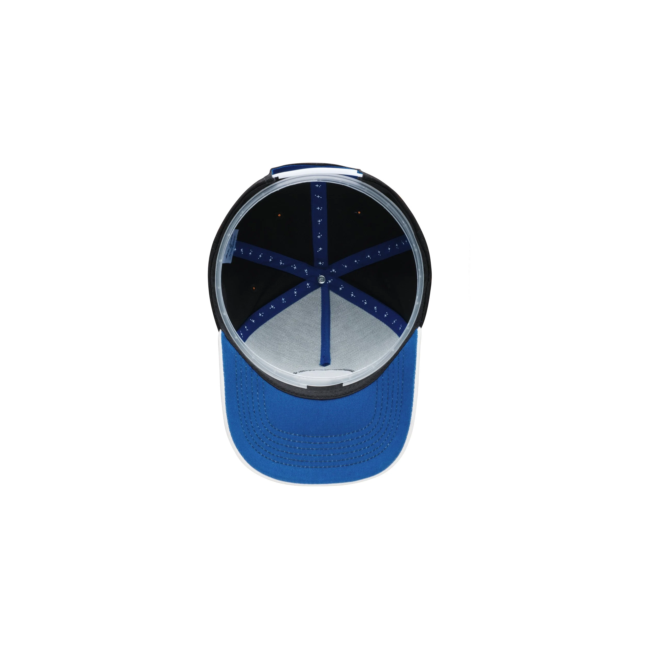 Frontplay_Baseball Cap A-frame_Bottom View_Black,Off white,Royal.jpg