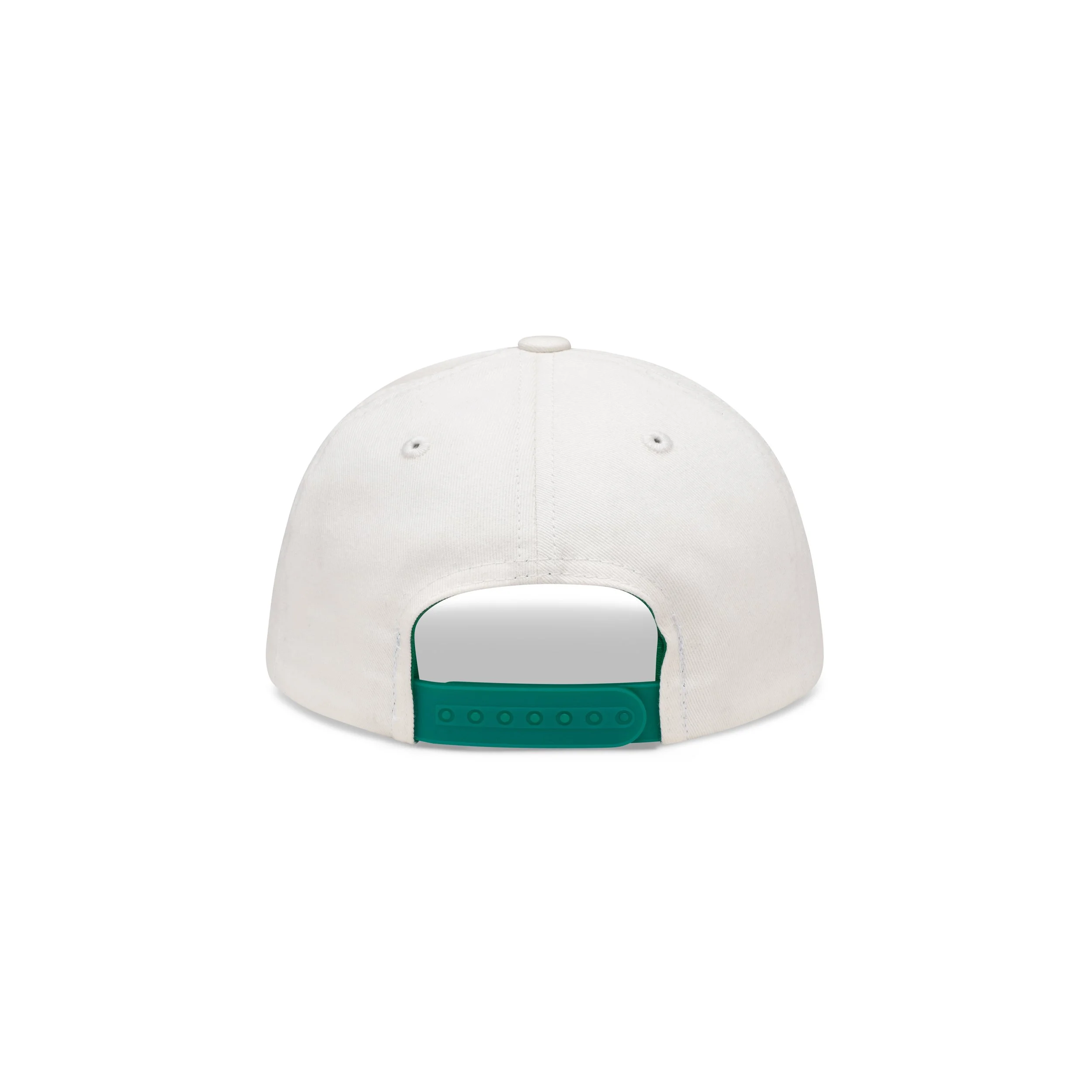Frontplay_Baseball Cap Low_Back View_Off white,Kelly Green.jpg