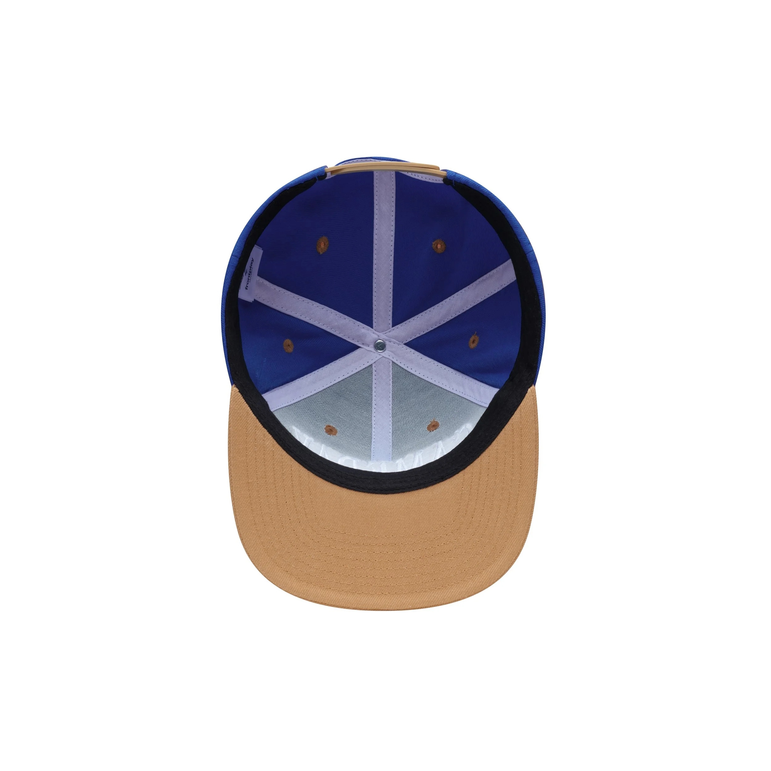 Frontplay_Flatbrim_Bottom View_Wheat SL#23, Blue SL#16.jpg