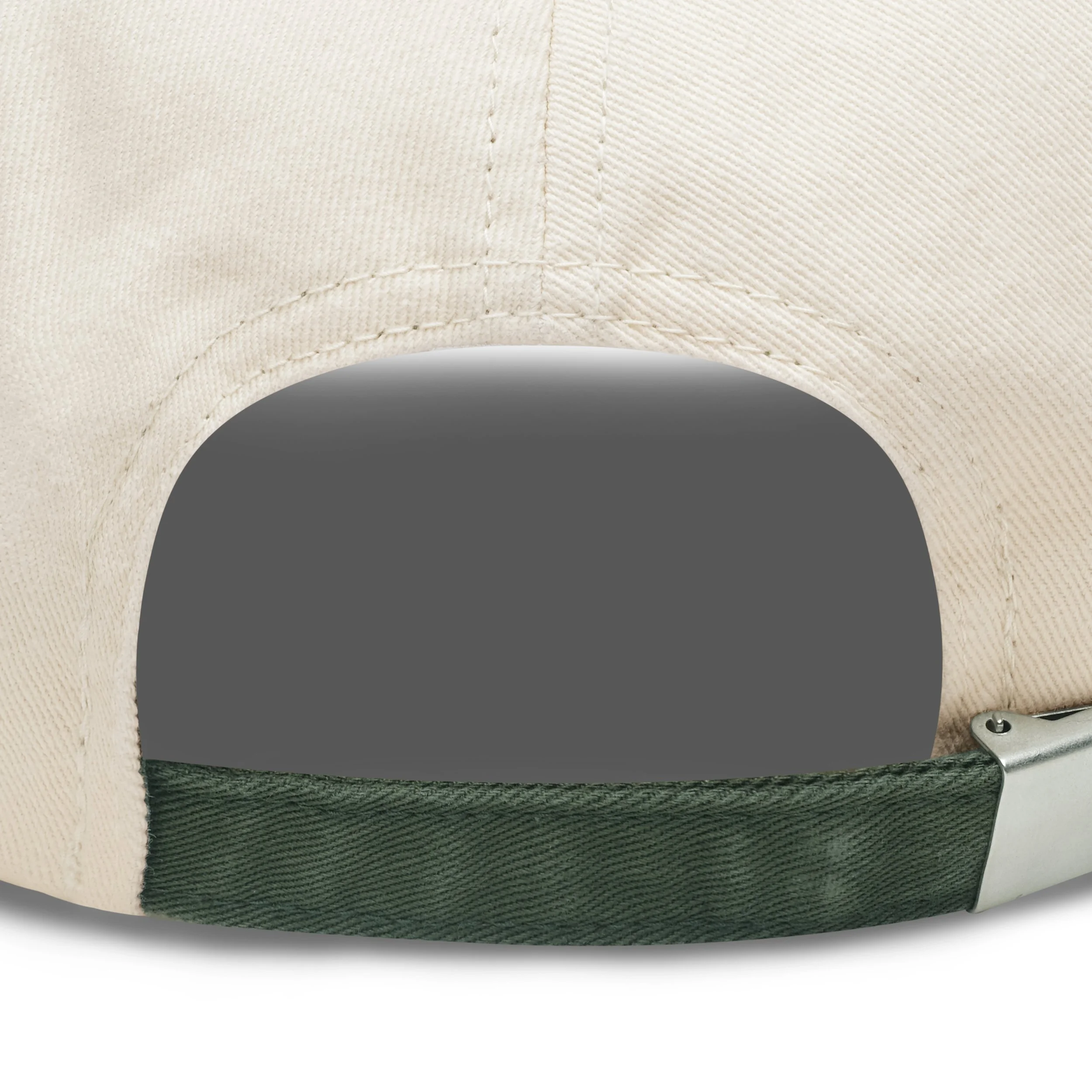 Frontplay_Dad Cap Mid_Detail03_dk.green,stone.jpg