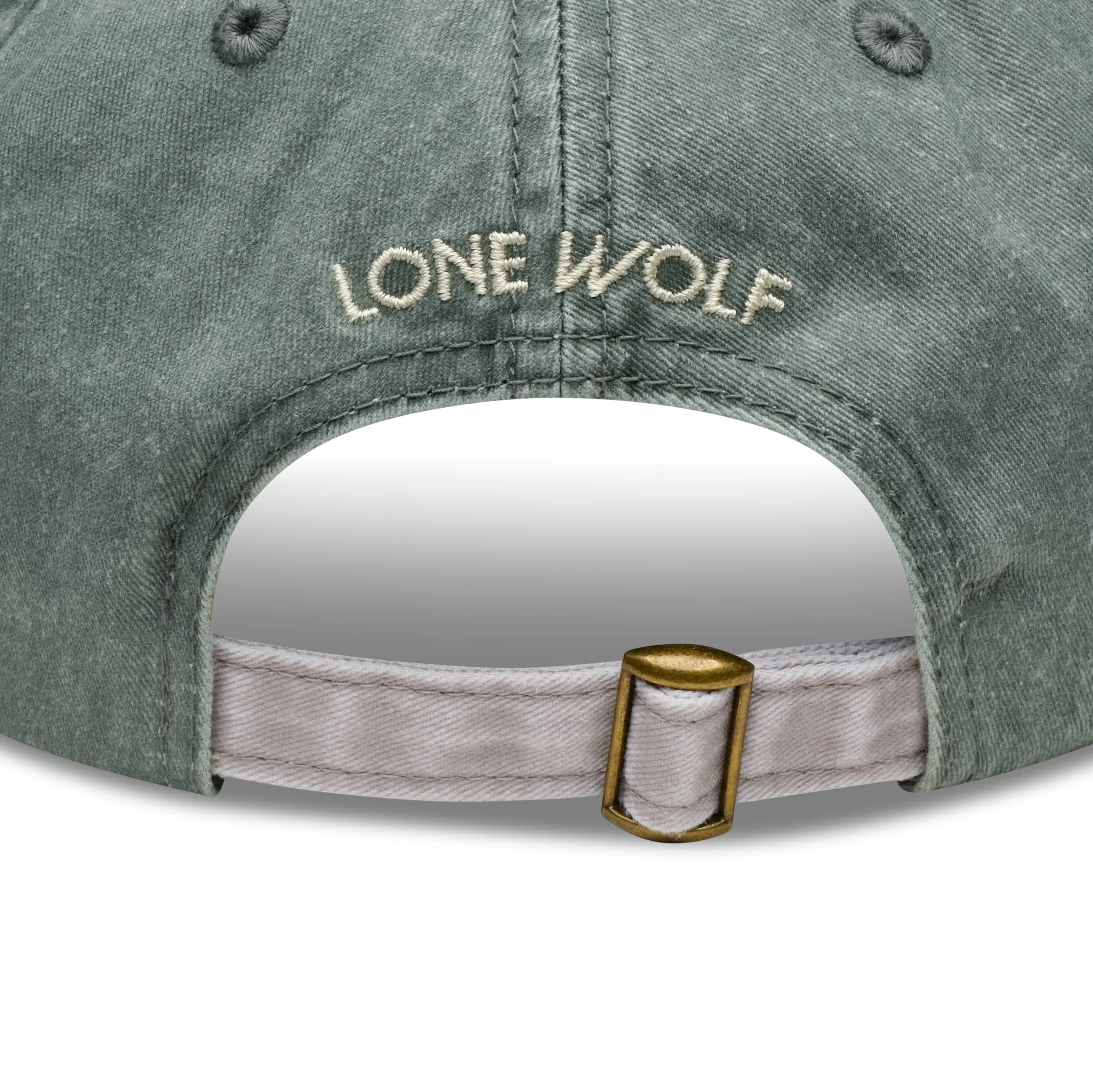 Frontplay_Dad cap_Detail03_DK Green, Stone.jpg