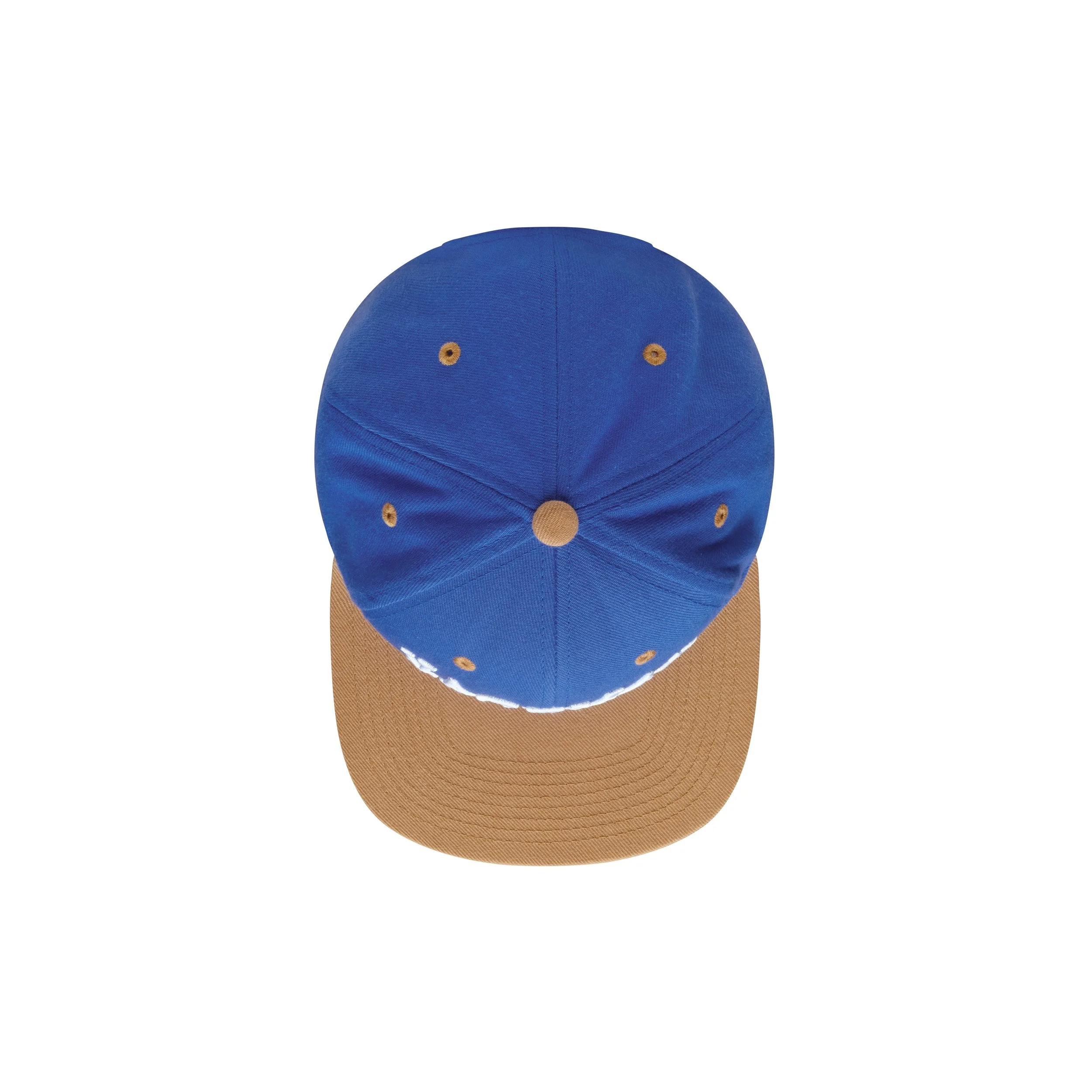 Frontplay_Flatbrim_Top View_Wheat SL#23, Blue SL#16.jpg