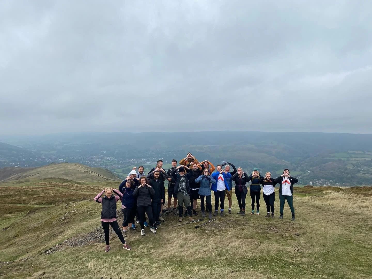 Cracking day in the Shropshire Hills with @shelter_birmingham! A very successful fundraising event. The challenge is a one day challenge with some seriously steep sections and over 1000m climbing. Cheers to @stepoutside_uk &amp; @fredwnewton for guid