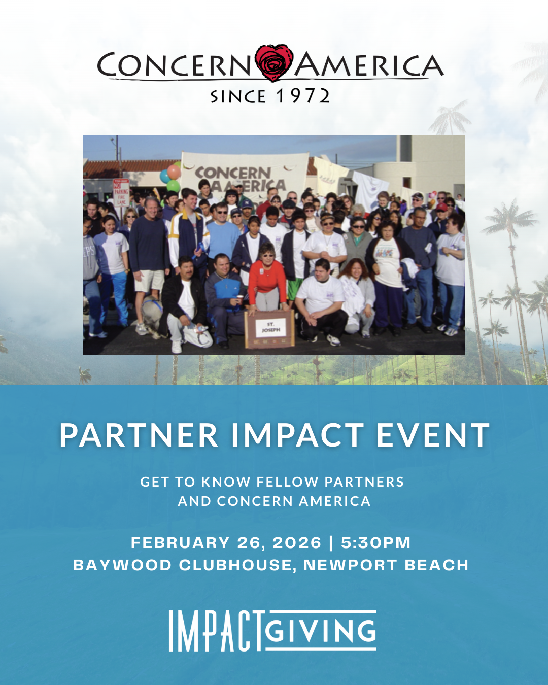 PARTNER EVENT WITH CONCERN AMERICA